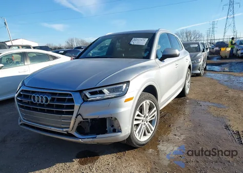 2019 Audi Q5 45 Premium from USA, damaged, VIN WA1BNAFY1K2027772